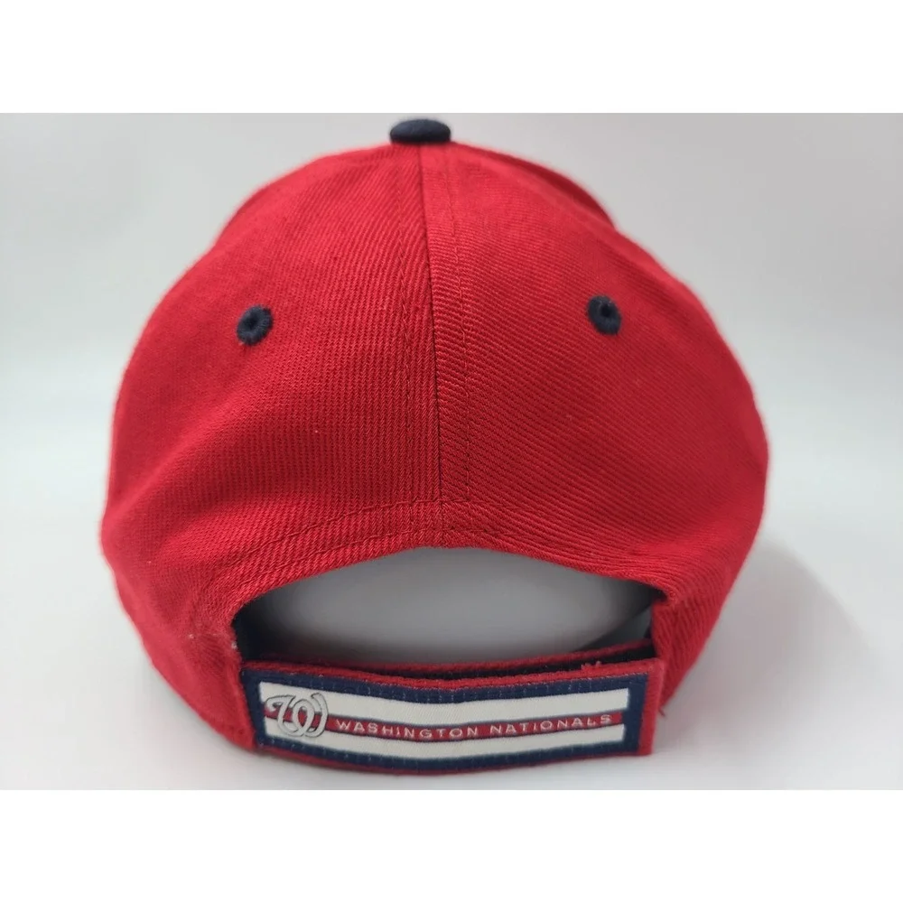 Kids Washington Nationals Fan‎ Favorite Adjustable Hat Cap Boys MLB Baseball Red